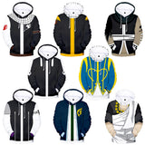 S-Class Mages Of Fairy Tail 3D All Over Pullover Hoodie