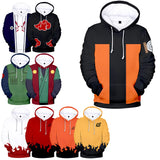 Naruto Shippuden 3D All Over Pullover Hoodie