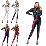 Spider-Gwen Venom Superhero Women's Cosplay Costumes Jumpsuits