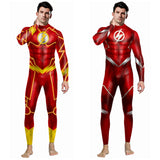 The Flash Superhero Cosplay Costumes Jumpsuits