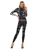 X-Men Superhero Women's Cosplay Costumes Jumpsuits