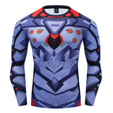 Neon Genesis Evangelion Eva All Over Compression T-Shirt