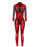 Spider-Gwen Venom Superhero Women's Cosplay Costumes Jumpsuits