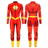 The Flash Superhero Cosplay Costumes Jumpsuits