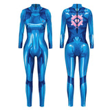 Samus Aran Metroid Women's Cosplay Costumes Jumpsuits