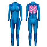 Samus Aran Metroid Women's Cosplay Costumes Jumpsuits