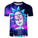 Rick & Morty 3D All Over Short Sleeve T-Shirt