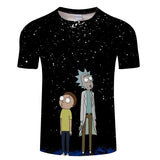 Rick & Morty 3D All Over Short Sleeve T-Shirt