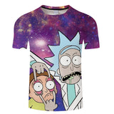 Rick & Morty 3D All Over Short Sleeve T-Shirt